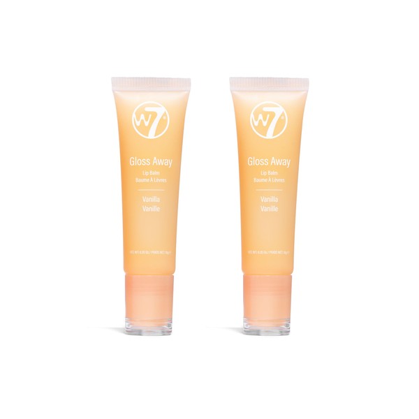 W7 Gloss Away Lip Balm - 2 Piece Set -