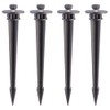 Luminea Accessories for LED Solar Sensor: Set of 4 Universal