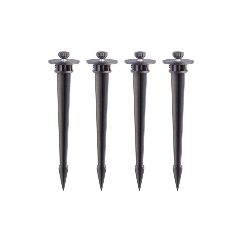 Luminea Accessories for LED Solar Sensor: Set of 4 Universal