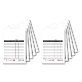 Sigel Kassenblock, mit Additionsblatt KC620, 100x165 mm, 2x50 Blatt Recyclingpapier mit Blaupapier, fortlaufend mummeriert