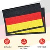 Pack of 2 Germany patch Velcro patches, Germany flag patch,