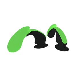 Zureto Fins for Shark Slides, One Pair DIY Cloud Shark Slides Replacement Top Fins (Anglerfish)