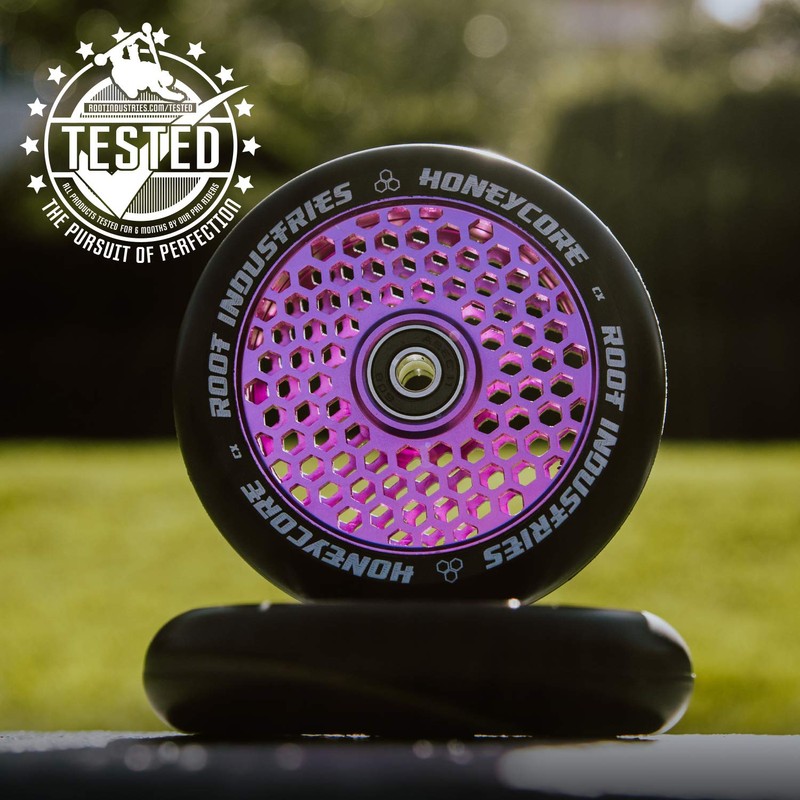 Root Unisex – Erwachsene Honeycore Scooter-Räder, Lila, 110mm