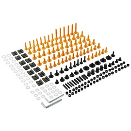 Universal CNC Aluminium Complete Motorcycle Trim Body Screws Kit Mounting Clip Bolts Nuts For Suzuki Sports Street Bike