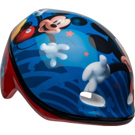 Mickey Mouse Starry Stripes Toddler Bike Helmet