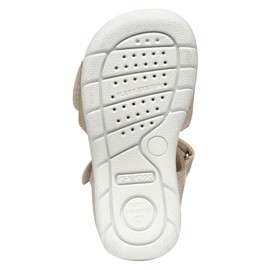 Geox Baby Girls' Alul Girl B Sandal, beige, 24 UK