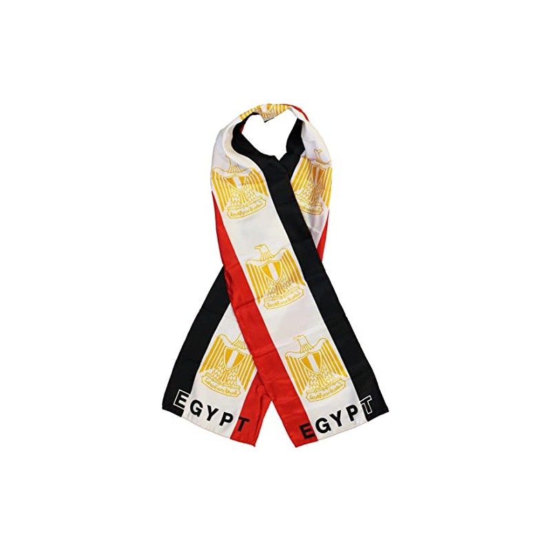 Egypt - 8" x 60" Lightweight Polyester Flag Scarf
