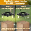Mlambert 16 Pack Solar Post Cap Lights Outdoor, Waterproof Deck