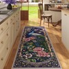 Vowkten Door Mat Indoor Entrance 2x3 Rug Machine Washable Floral