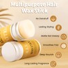 VOLLUCK Hair Wax Stick, Natural Materials Long-Lasting Hair Wax Women