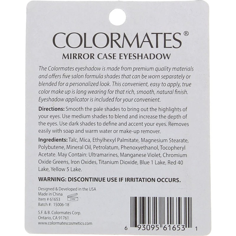 Colormates Mocha Motion Mirror Case Eye Shadow