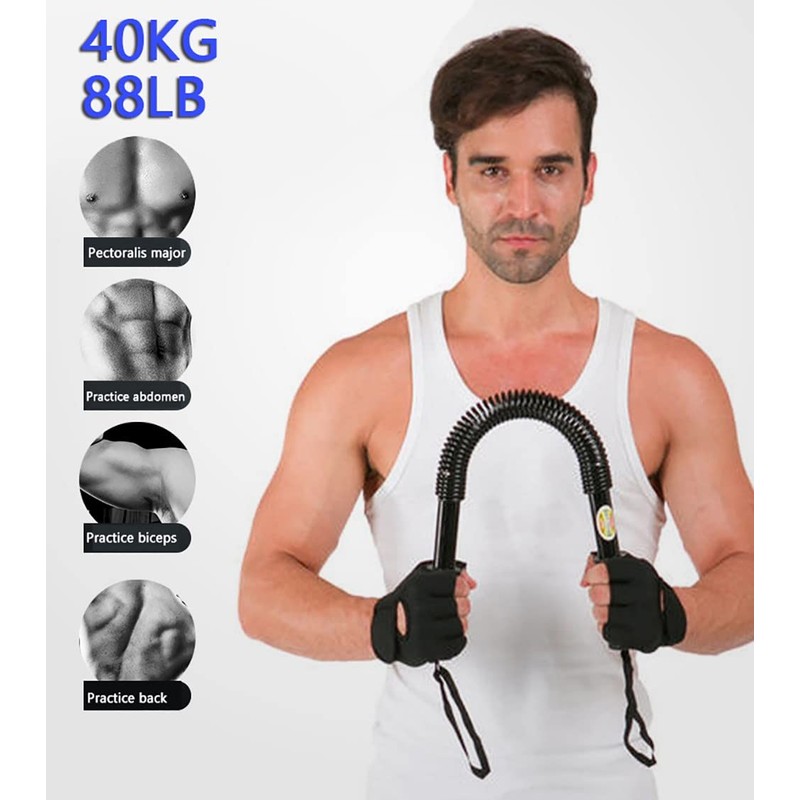 Frezon Heavy Duty Spring Chest Power Bar Twister Upper Body