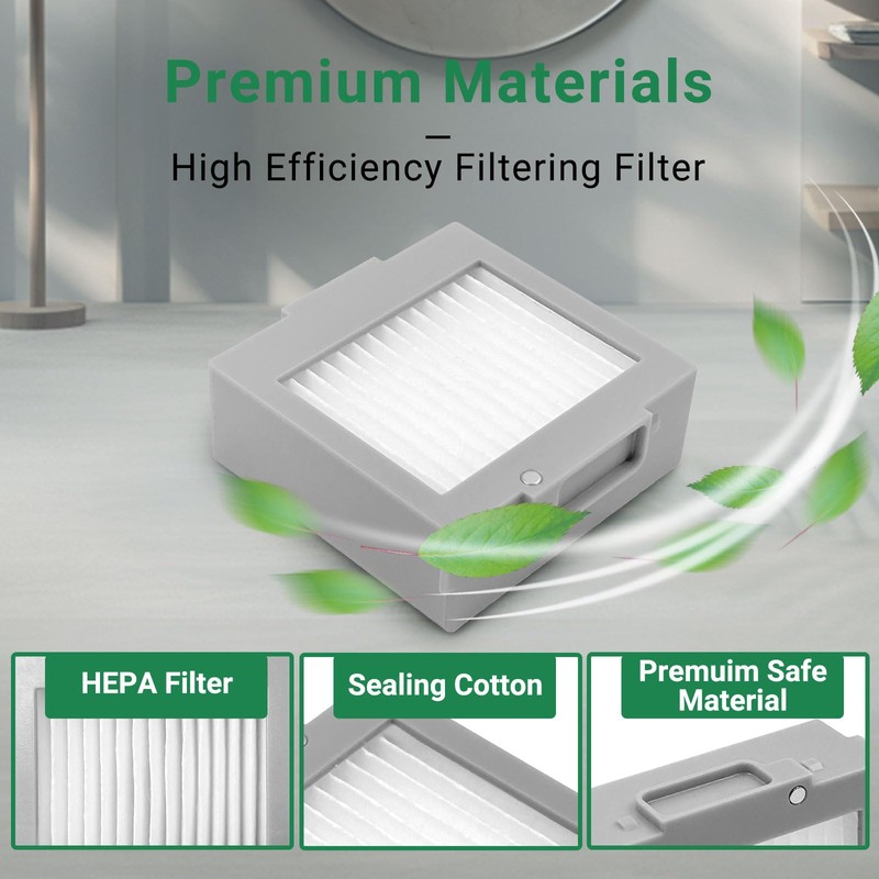 Roomba 705/504 Replacement HEPA Filter Compatible With iRobot Roomba Max