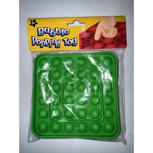 Unbranded Bubble Silicone Sensory Snap Pop Fidget It Toy Relief