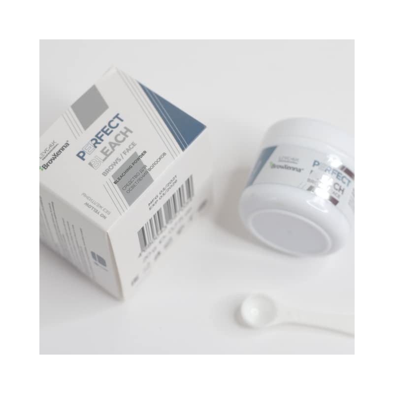 Polvo decolorante para cejas y vello facial; Perfect Bleach Powder