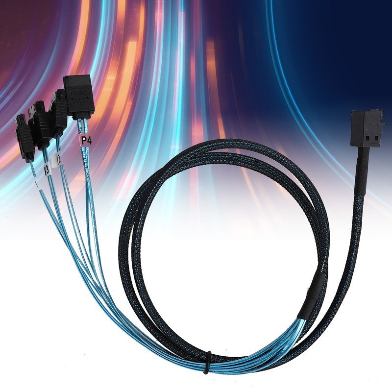 Mini SAS HD 12GB SFF‑8643 to 4 SATA LSI Adapter
