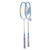 2 Player Badminton Racquets Set Lightweight Full Carbon Double Rackets