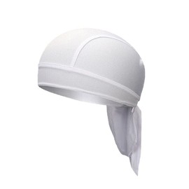 Sweat Wicking Cooling Helmet Liner, Durag Bandanna Cap Cycling Head Wraps Skull Cap Scarves Caps Pirate Hat Bandana & Head Wrap for Motorcycling, Running, Hiking, Cooking & Outdoor Activities