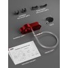 Oasser Motorcycle Lock, Handlebar and Helmet Lock Combo, Anti Theft