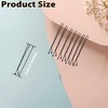 DMIMIA 100PCS Hair Pins Bobby Pins for Women Girls and