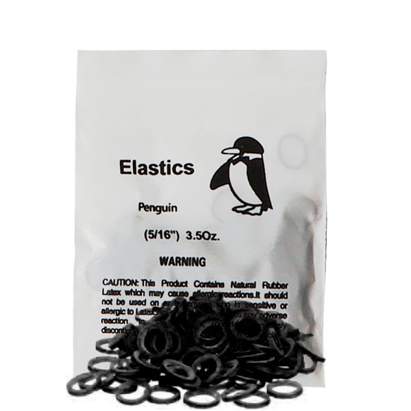 LA MIERE Non latex 100P Black Orthodontic Elastics Dental Rubber