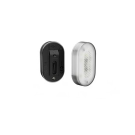 Decathlon USB Clip Front/Rear Bike Light Sl510 - Black - Bike Lights