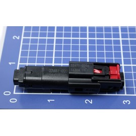 Molex Black 2 Pin Male and Female Wire Connector, Harley Waterproof, Sealed Kit, MX150 w/CPA