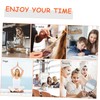 Ciieeo Wooden Sand Timer Clock Elegant Sandglass Decorative Table Timer