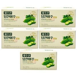 GBMS Jeju sweet bitter melon powder 30g / GBMS 제주산 당찬여주 분말 30g X 2병 5통