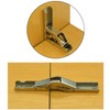 4 PCS 90-Degree Foldable Hinges for Cabinets