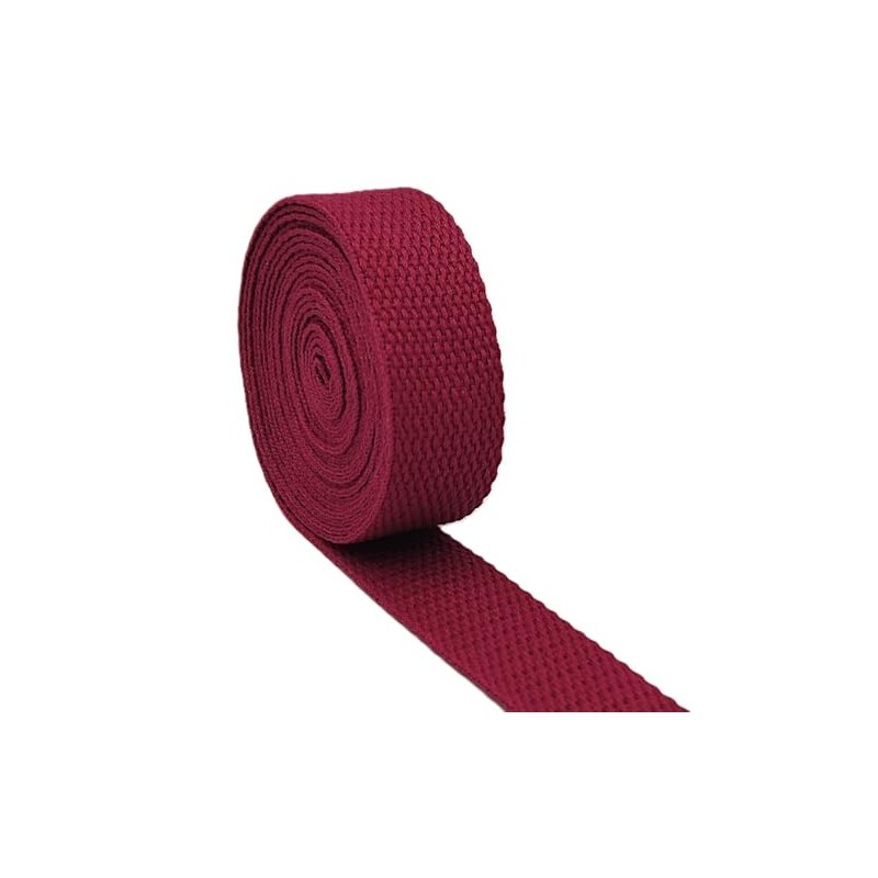 AnseTendance 10 Meters Cotton Straps 25mm for Handbags Backpack Handle