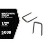 Southwire SMS12-5000BKT 1/2-inch Romex Metal Staples, 5000 Piece Bucket