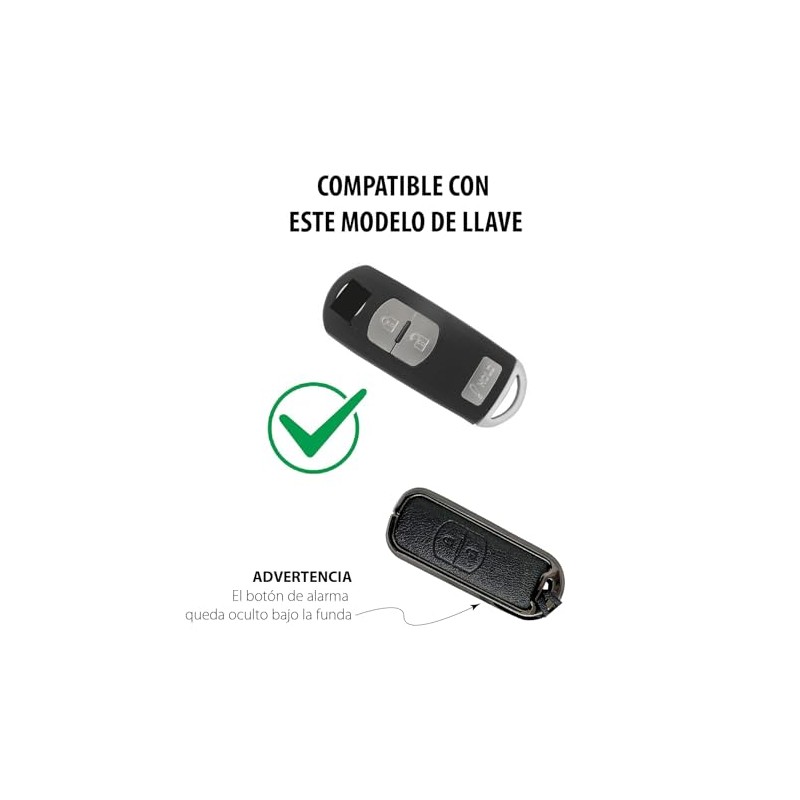 Genérico Funda para Llave de Automóvil Mazda, Compatible con Modelos