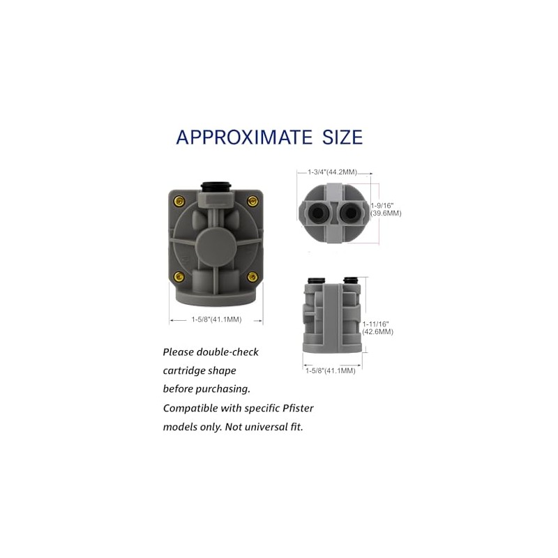 974291 Pressure Balancing Cartridge Replacement Compatible With Price Pfister 0X8/JX8/VB8/JV8