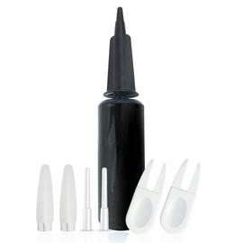 Lxnoap Fitness Exercise Sport Yoga Ball Inflator Kit with 1 Air Pump, 2 Stopper Plug Pins, 2 Removers, 2 Plastic Nozzles, 7 Pieces