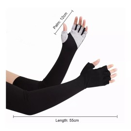 Mack222 Mangas Protectoras Uv Para Brazos Cubre Dedos C/grip Y Touch