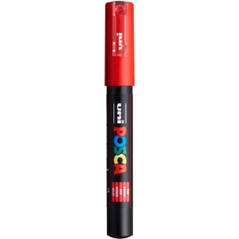 Uni-Ball Posca Ultra Fine Bullet Tip Marker - Red
