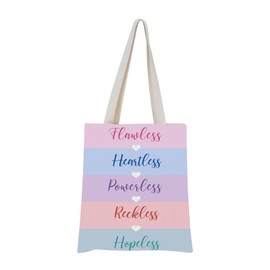 Chestnut Springs Series Book Inspired Tote Bag Elsie Silver Lover Gift for Spicy Romance Cowboy Romance Lover, Powerless carry case