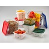 Carlisle FoodService Products Squares Square Food Storage Container with Stackable