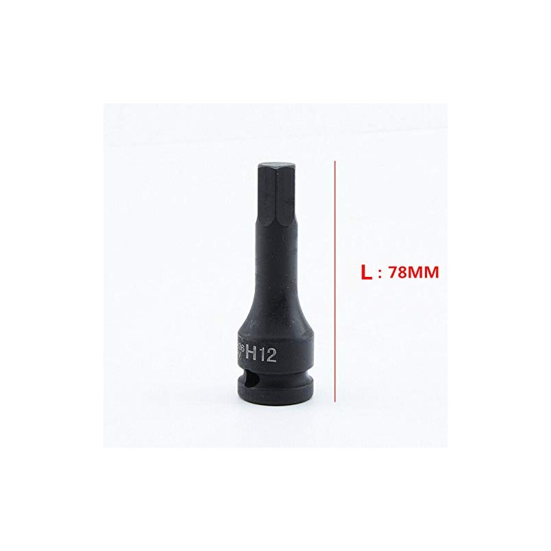 BE-TOOL 1/2" H9 Socket Socket Hex Impact Wrench Bit Socket