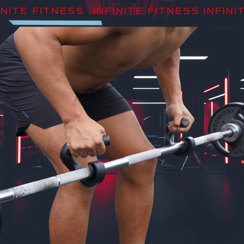 Infinite Fitness Nonslip Hook Handle 45 Degree Grip Cable Machine