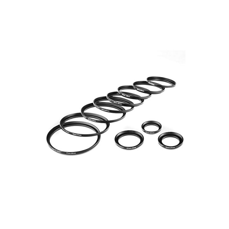 K&F Concept Step Up Rings Set of 11 26-30mm +