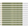 STABILO 1400/585"Carb0thello Chalk-Pastel" Colouring Pencil - Olive Green (Pack of
