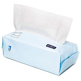 ITO Disposable Face Towel, Soft Facial Tissue for Sensitive Skin, Non-Woven Fabric Dry Wipes Facial Cleansing Make Up Remover Wipes 1 Pack