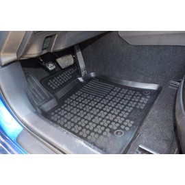 Rezaw-Plast All Weather Floor Mats Trunk Liner Set Compatible with Honda HRV HR-V 2015-2020 SUV 3D Custom Fit