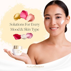 Fleurissent Harmony Elixir - Ylang Ylang 2-in-1 Facial Mask & Exfoliator, Fusion Florale-6, Intense Hydration, Radiant Complexion, 1.7 FL OZ / 50ML