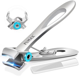Toenail Clippers for Seniors Thick Toenails, Heavy Duty Nail Clippers for Men with 15mm Wide Jaw Opening, Large Toe Nail Clippers with Long Handle for Thick Nails Gift for Men Dad Him