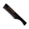1541 London Pocket Moustache Comb - Black (BC4)