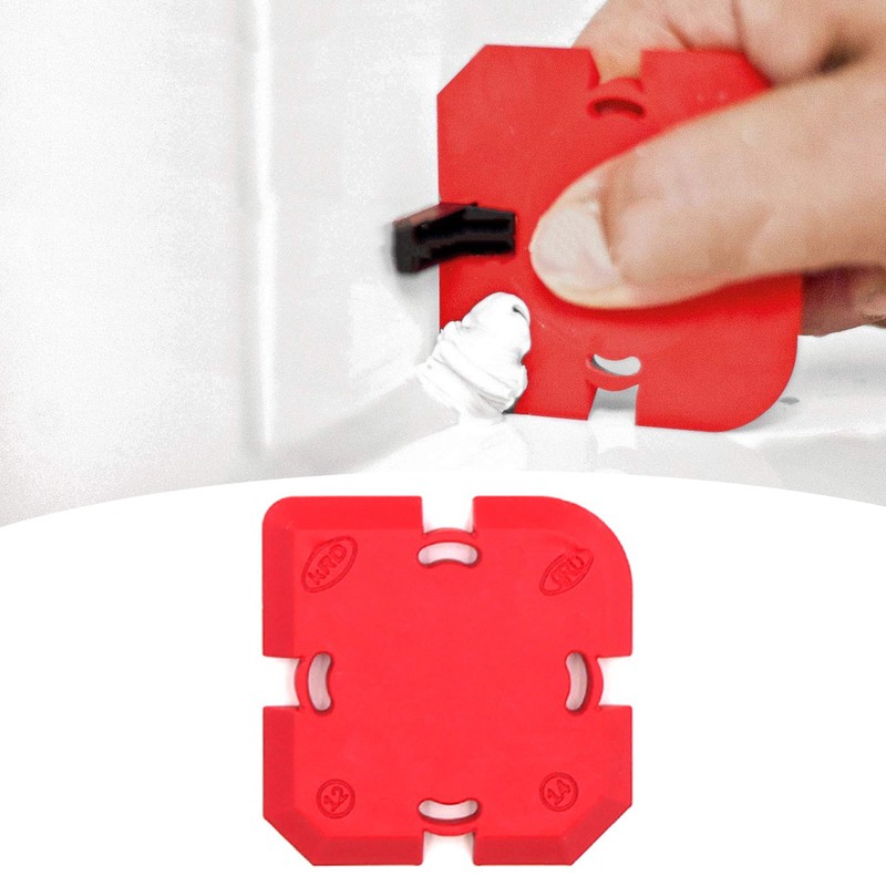 Caulking Tool Kit Plastic Grouting Scraper Sealant Finishing Knife Putty
