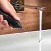Milchaufschäumer, ideal für Cappuccini, tragbar, leicht, aus ABS und Edelstahl,